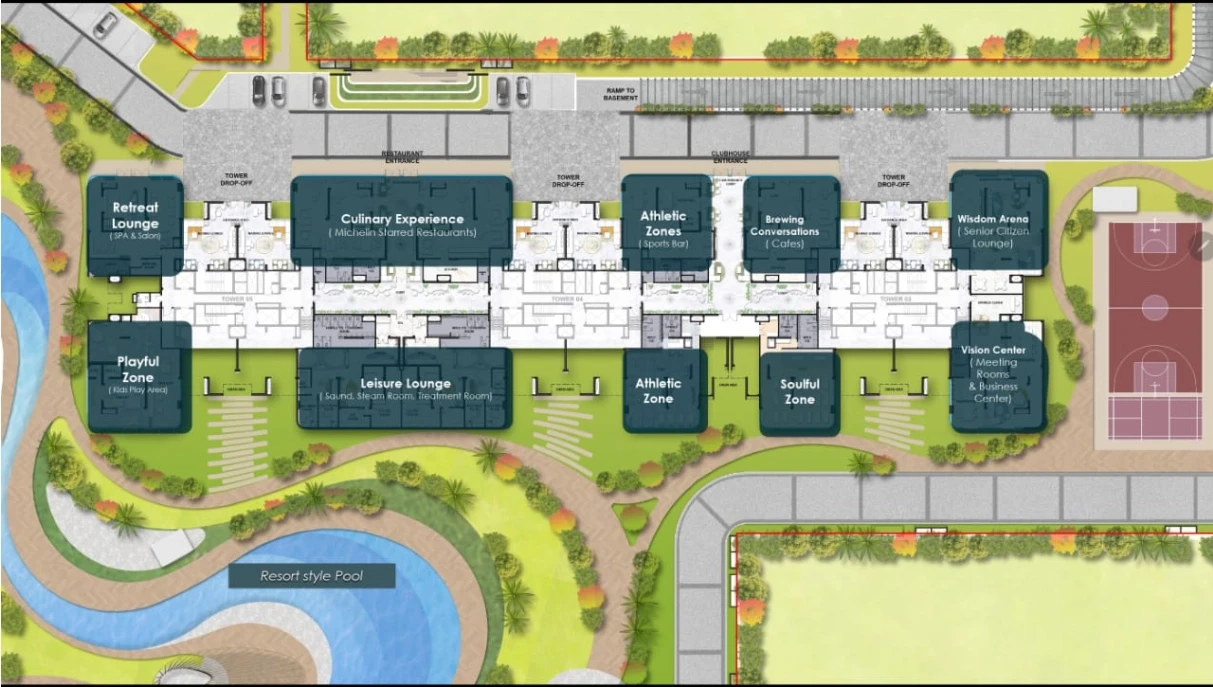 M3M M3M India + ELIE SAAB Sector - 111 Gurgaon site plan