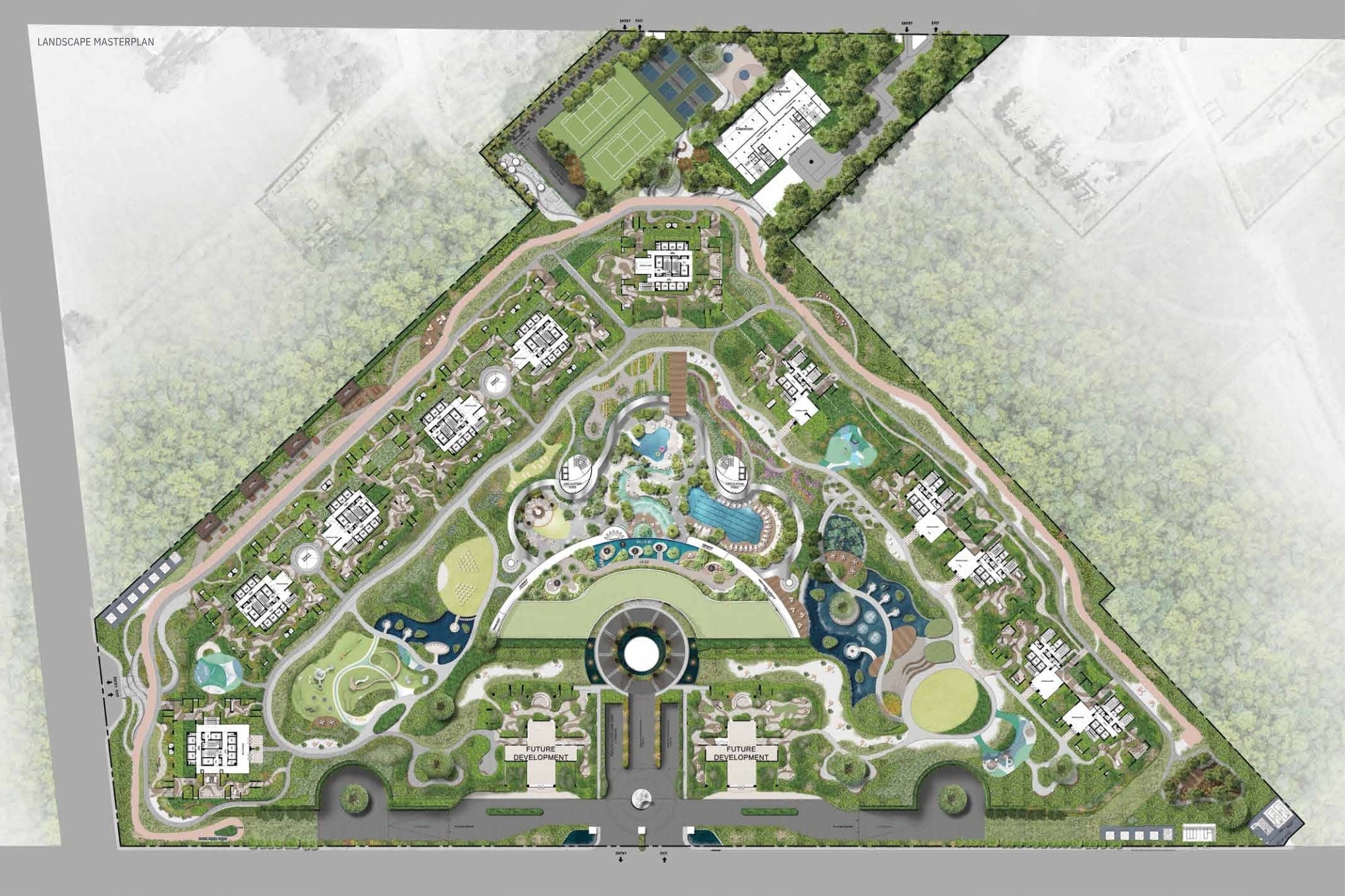 Whiteland Westin Residences Sector - 103 Gurgaon site plan